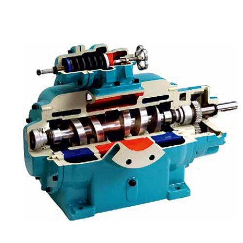ALLWEILER twin screw pump for conveying high-viscosity media