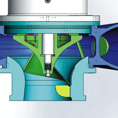 Paper and Pulp Industry Clog-free and damage-free spiral centrifugal vane pump