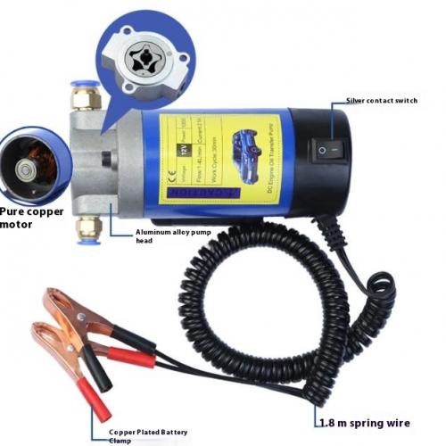 Small diesel oil pump, portable diesel oil pump, 12v oil pump, electric oil pump