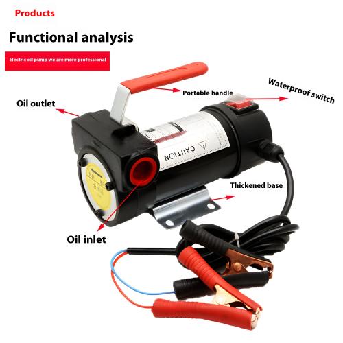 Small diesel oil pump, portable diesel oil pump, 12v oil pump, electric oil pump