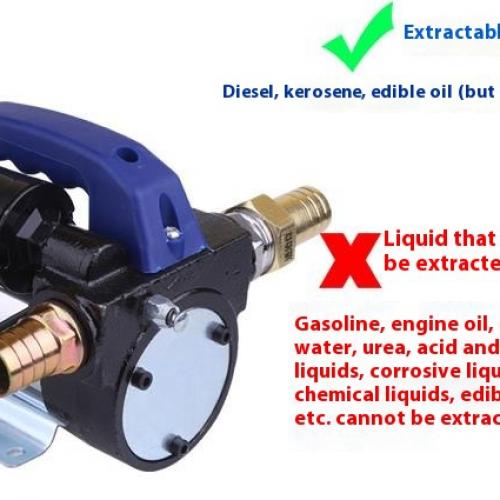 Automatic gas pump, self-stop gas pump when full, automatic power-off pump when full, portable gas pump