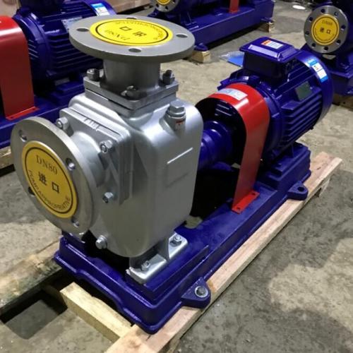 ZW self-priming sewage pump